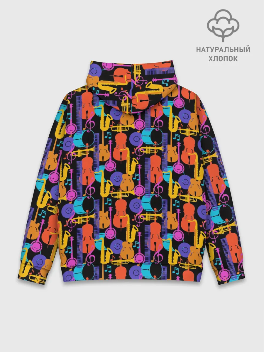 Худи мужской база хлопок / Джаз