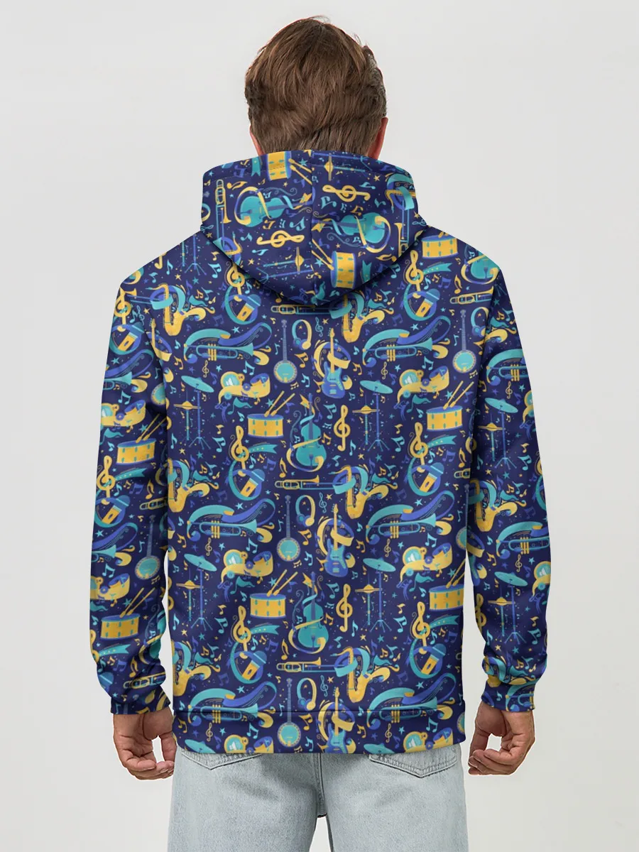 Худи мужской база хлопок / Джаз