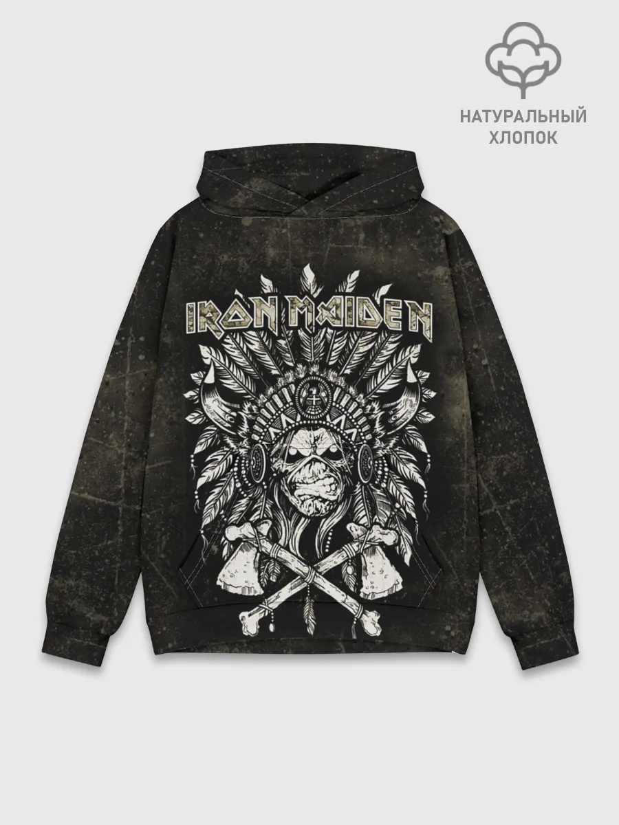 Худи мужской база хлопок / IRON MADEN