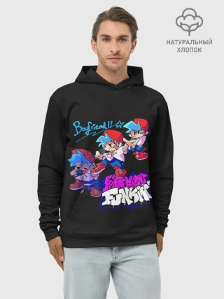 Худи мужской база хлопок / Friday Night Funkin