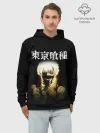 Худи мужской база хлопок / Kaneki Ken в тени