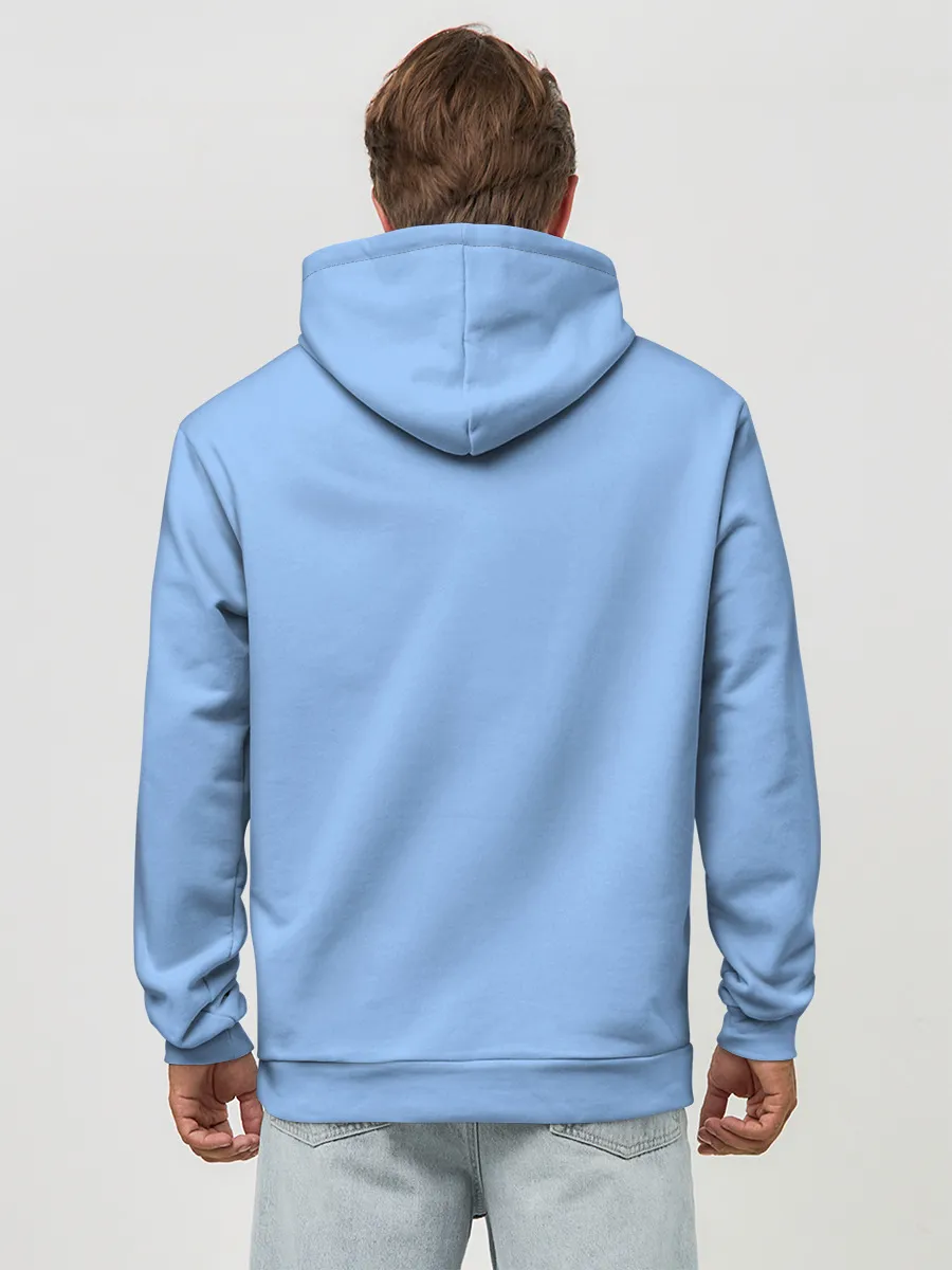 Худи мужской база хлопок / Космонавт с шариком