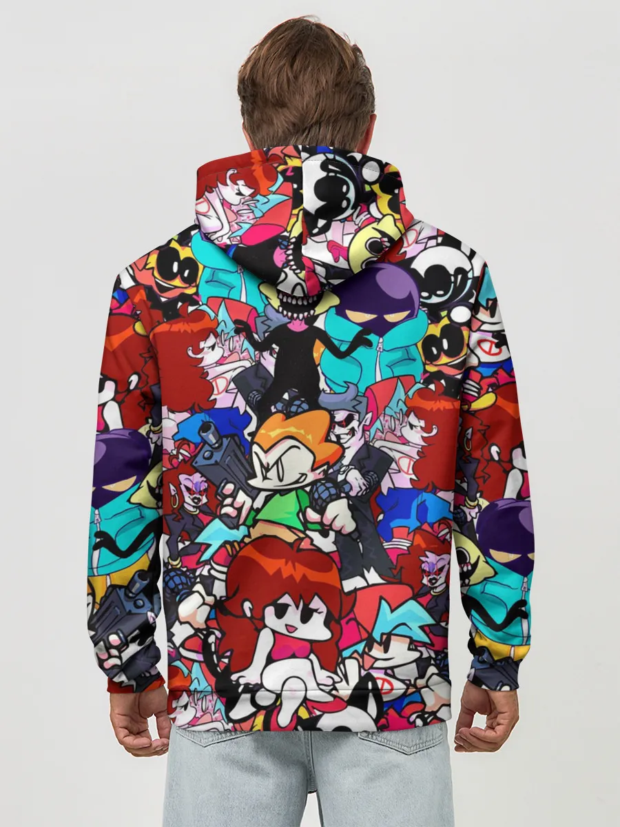 Худи мужской база хлопок / FRIDAY NIGHT FUNKIN