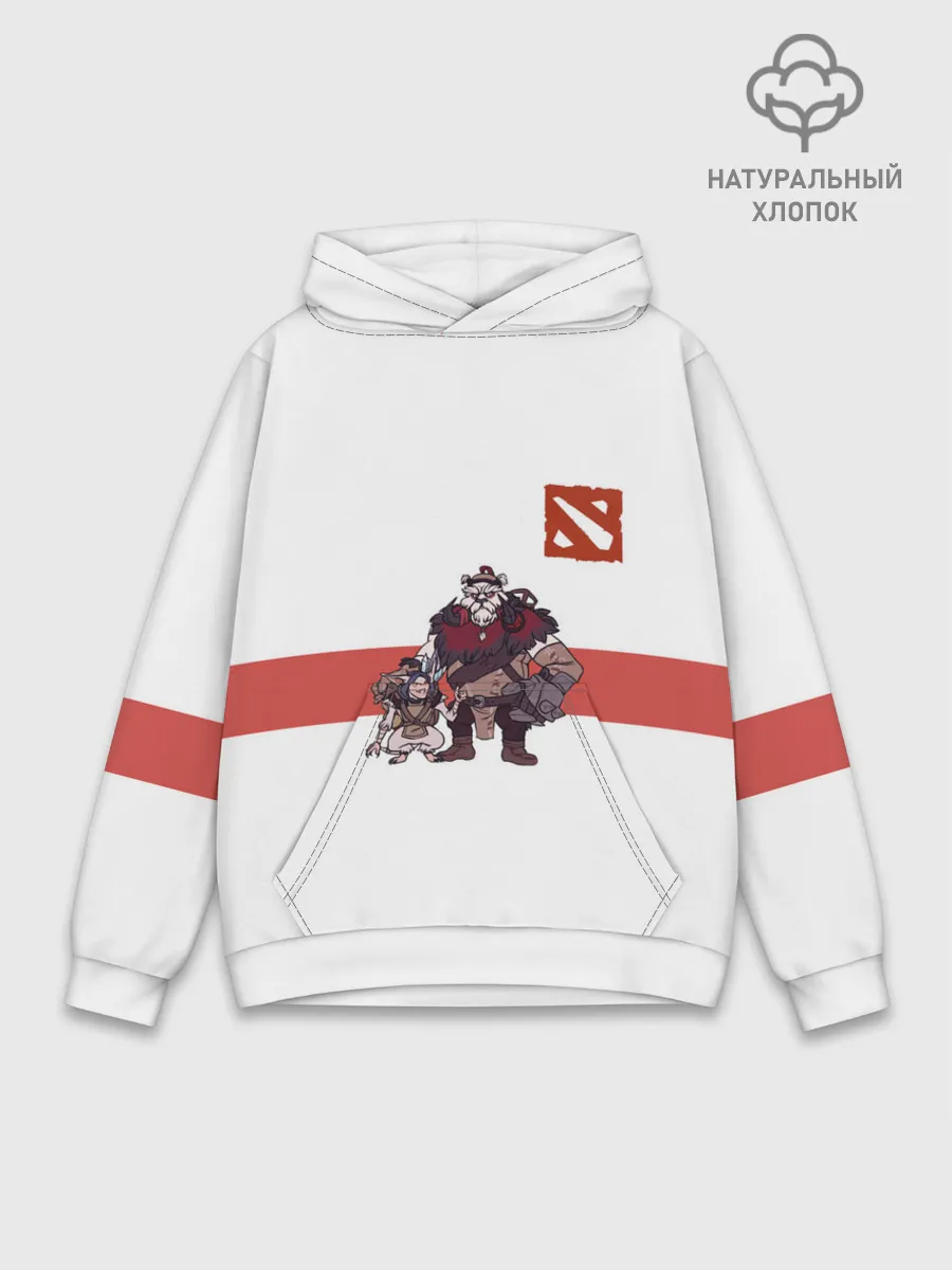 Худи мужской база хлопок / Дота