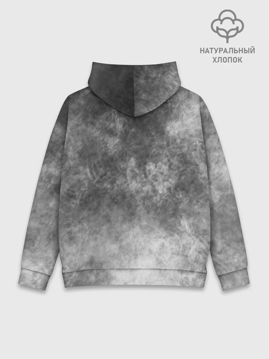 Худи мужской база хлопок / Cartoon cat