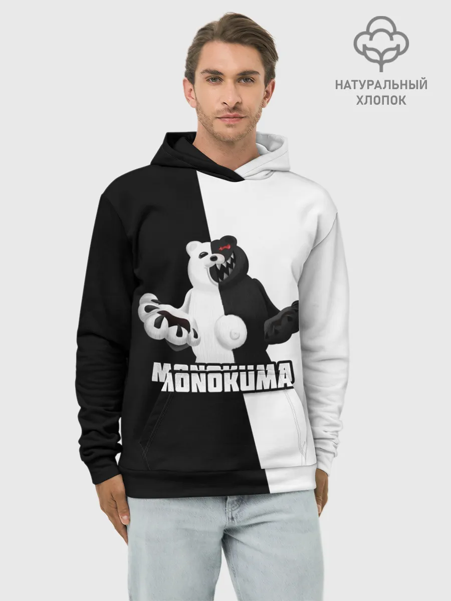Худи мужской база хлопок / МОНОКУМА