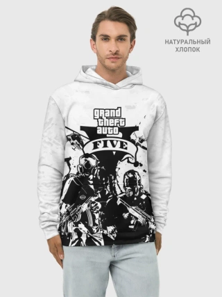Худи мужской база хлопок / GTA 5 / ГТА 5
