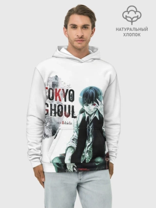 Худи мужской база хлопок / Tokyo Ghoul Sui Ishida