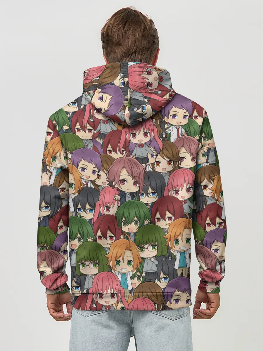 Худи мужской база хлопок / Horimiya Chibi