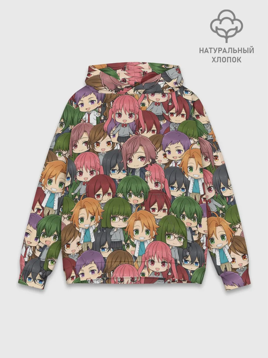 Худи мужской база хлопок / Horimiya Chibi