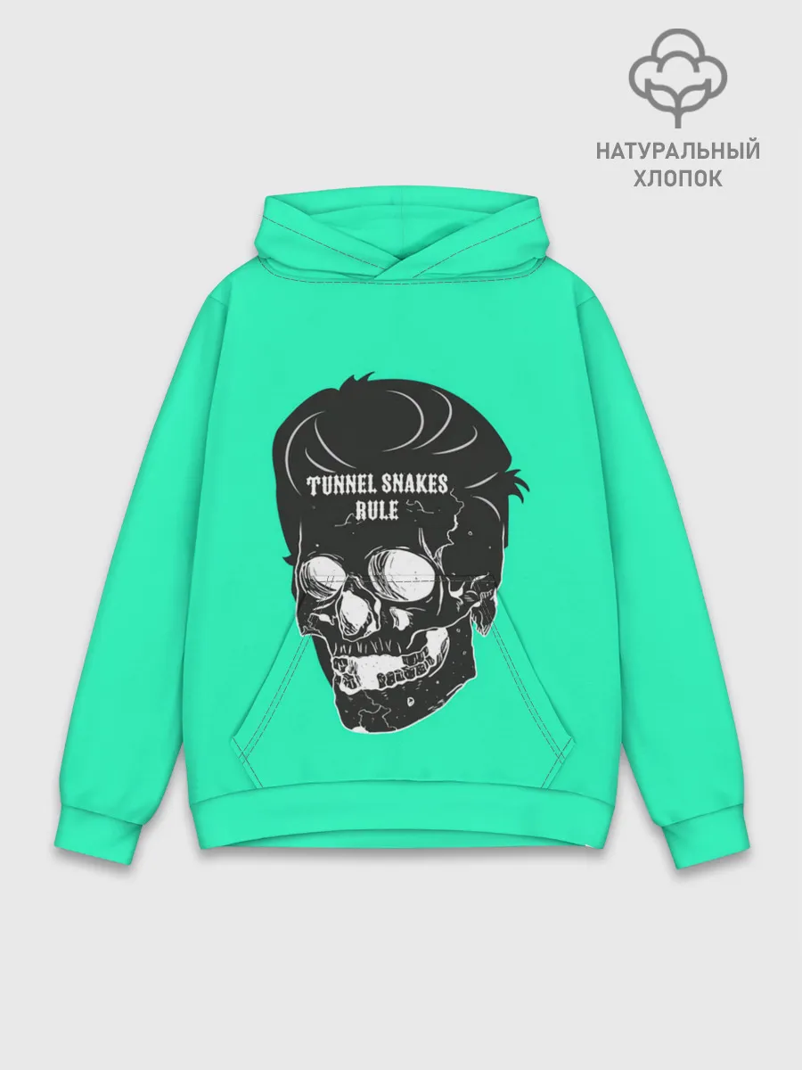 Худи мужской база хлопок / Tunnel Snakes