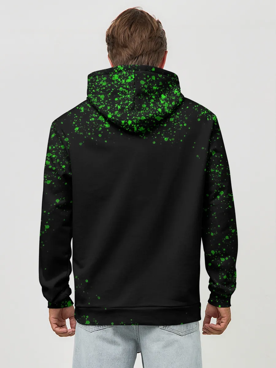 Худи мужской база хлопок / Матрица мата | Анонимус