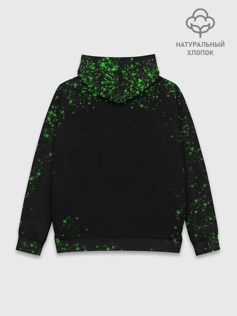 Худи мужской база хлопок / Матрица мата | Анонимус