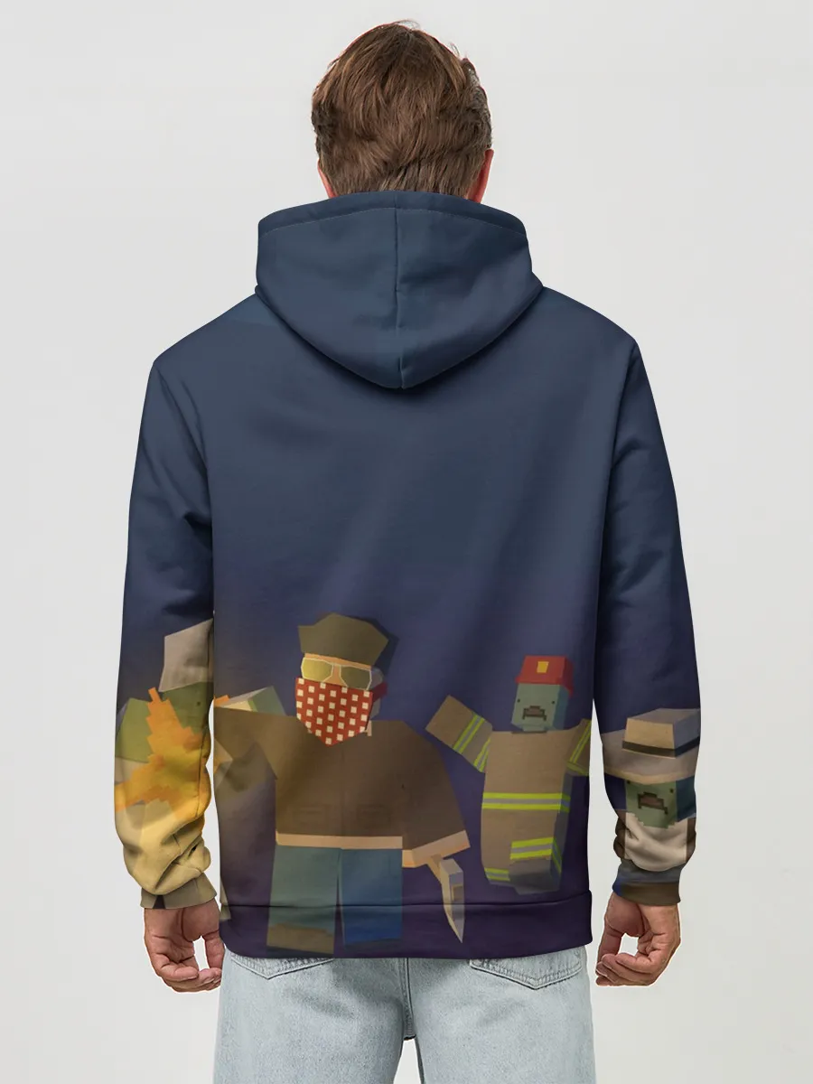 Худи мужской база хлопок / Unturned