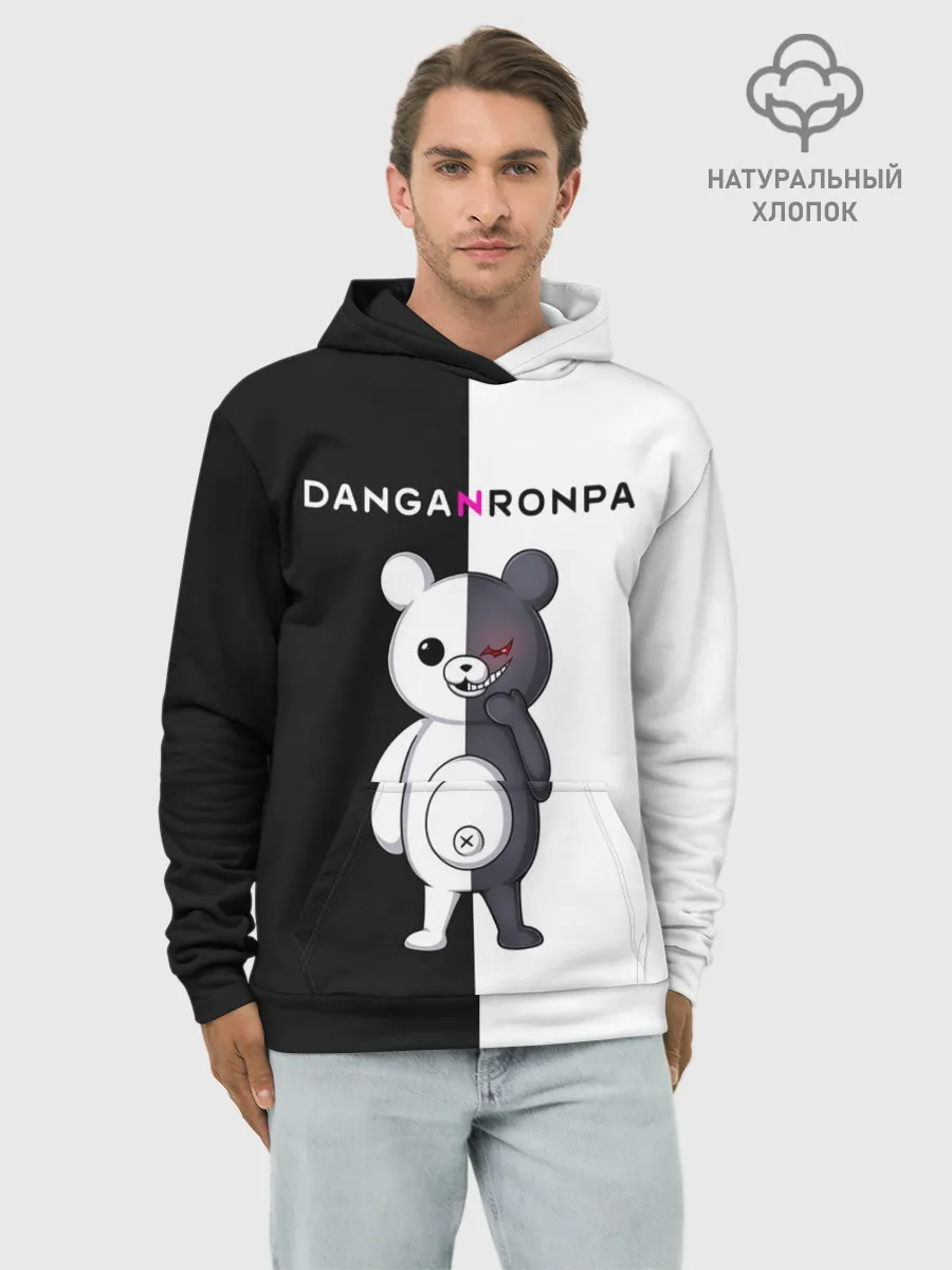 Худи мужской база хлопок / МОНОКУМА