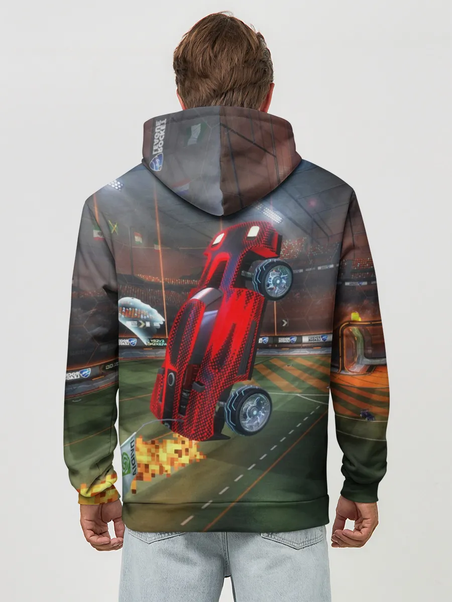 Худи мужской база хлопок / Rocket League