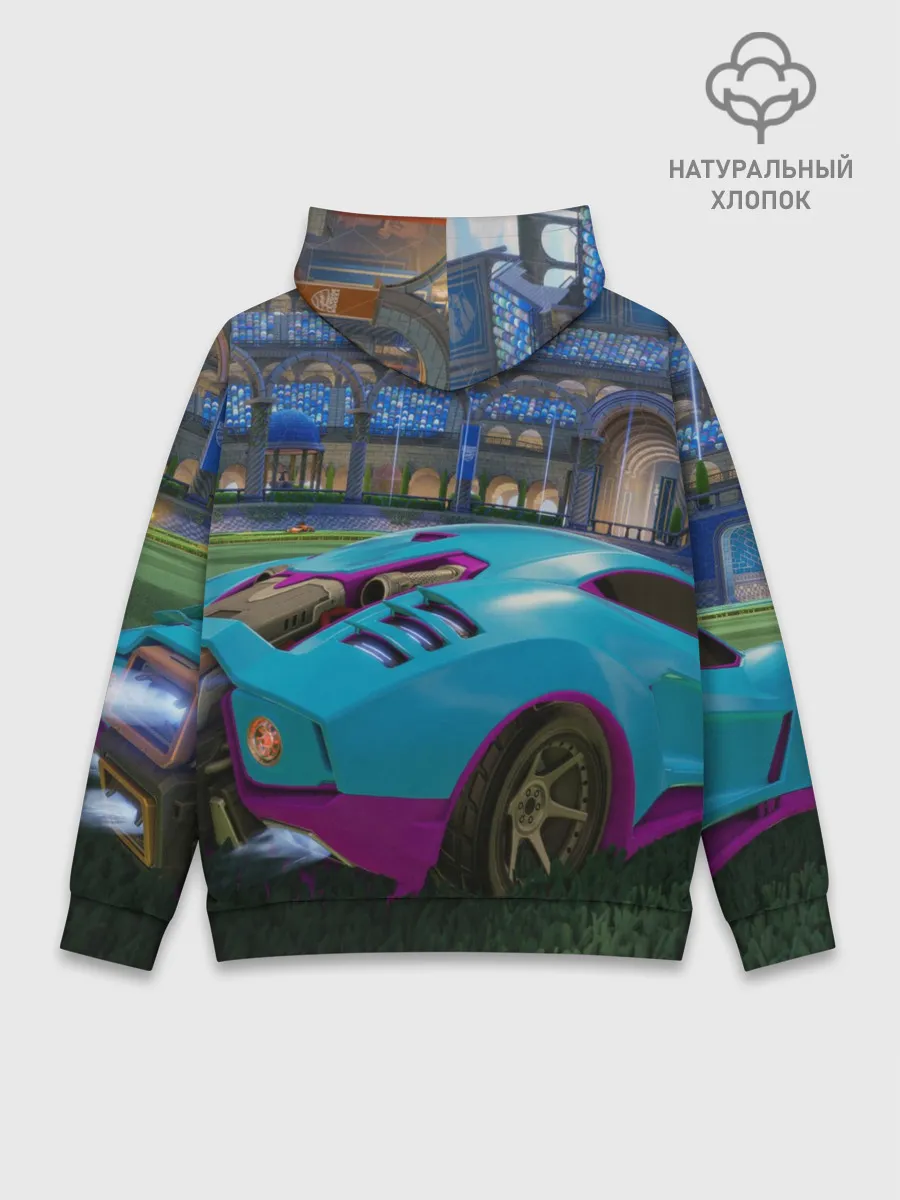 Худи мужской база хлопок / Rocket League