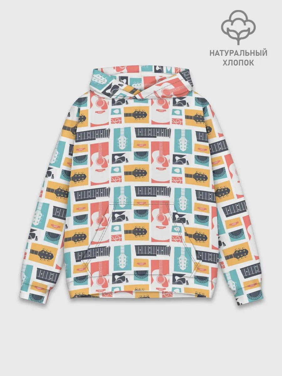 Худи мужской база хлопок / Рок