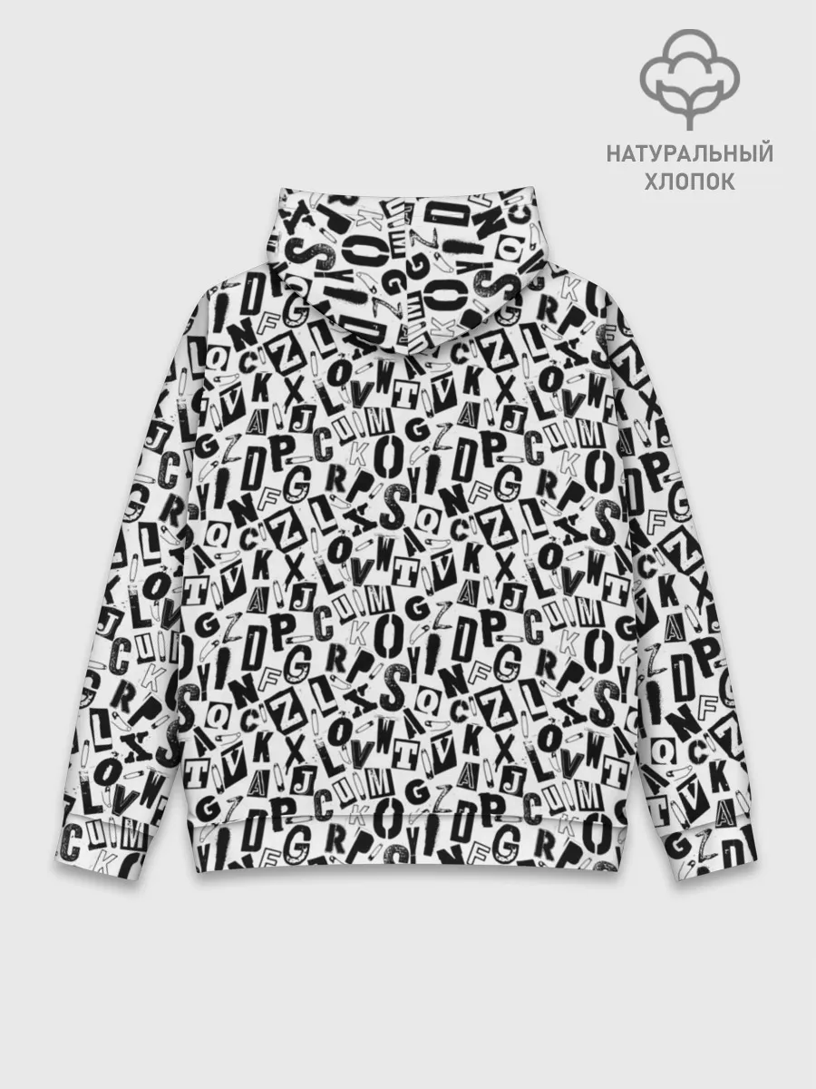 Худи мужской база хлопок / Панк