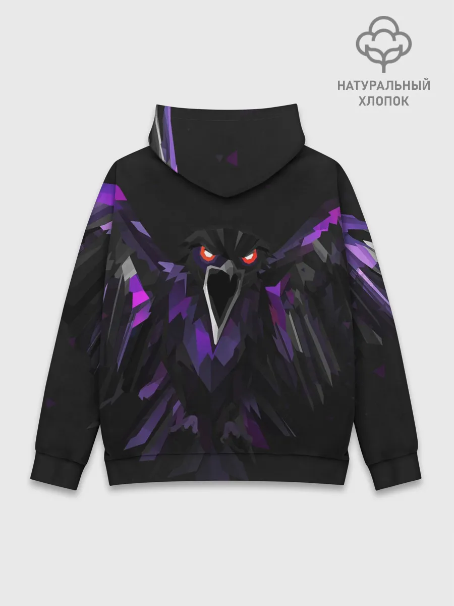 Худи мужской база хлопок / Ястреб