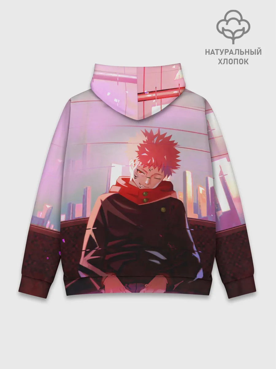 Худи мужской база хлопок / JUJUTSU KAISEN | МАГИЧЕСКАЯ БИ