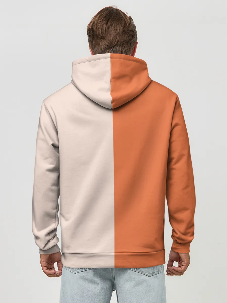 Худи мужской база хлопок / Лисичка-сестричка