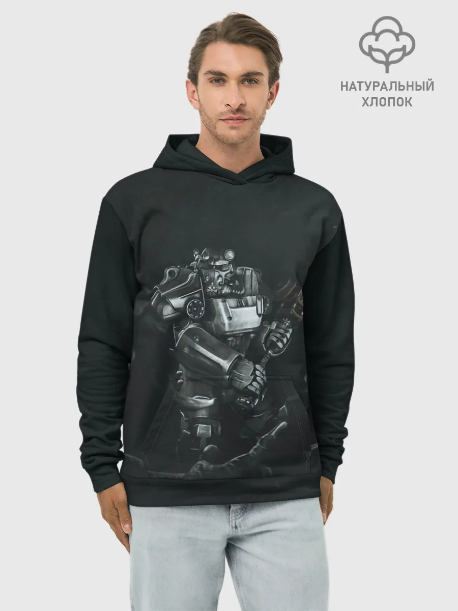 Худи мужской база хлопок / Когти смерти