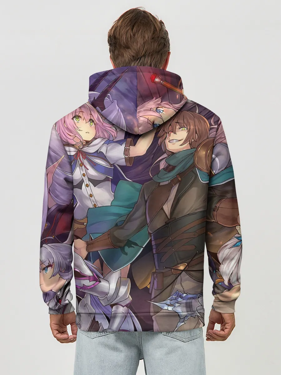 Худи мужской база хлопок / Kaifuku Jutsushi no Yarinaoshi