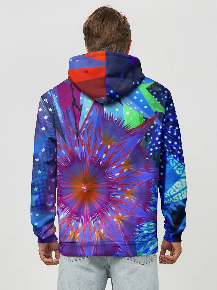 Худи мужской база хлопок / Иллюзия