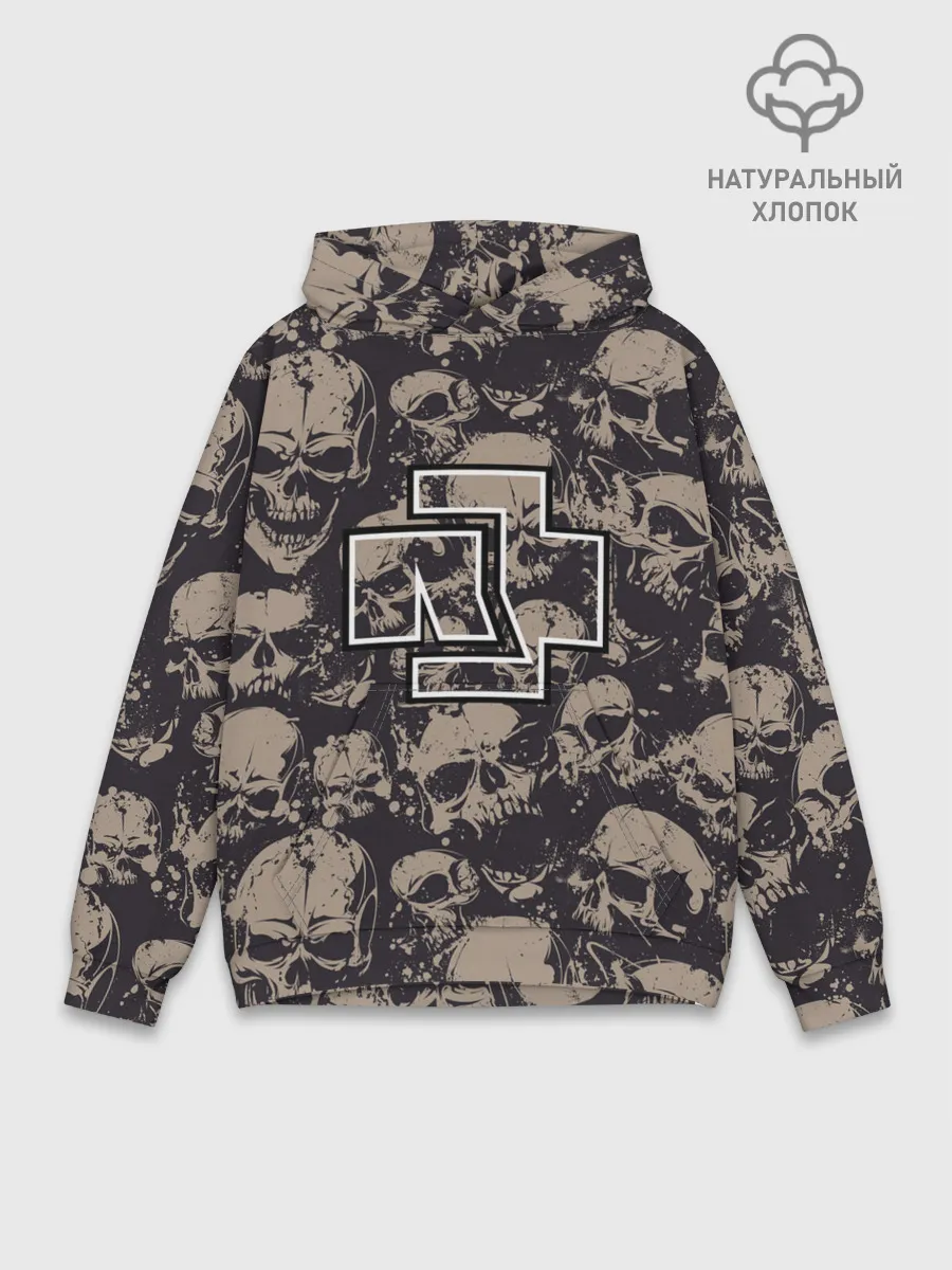 Худи мужской база хлопок / Rammstein