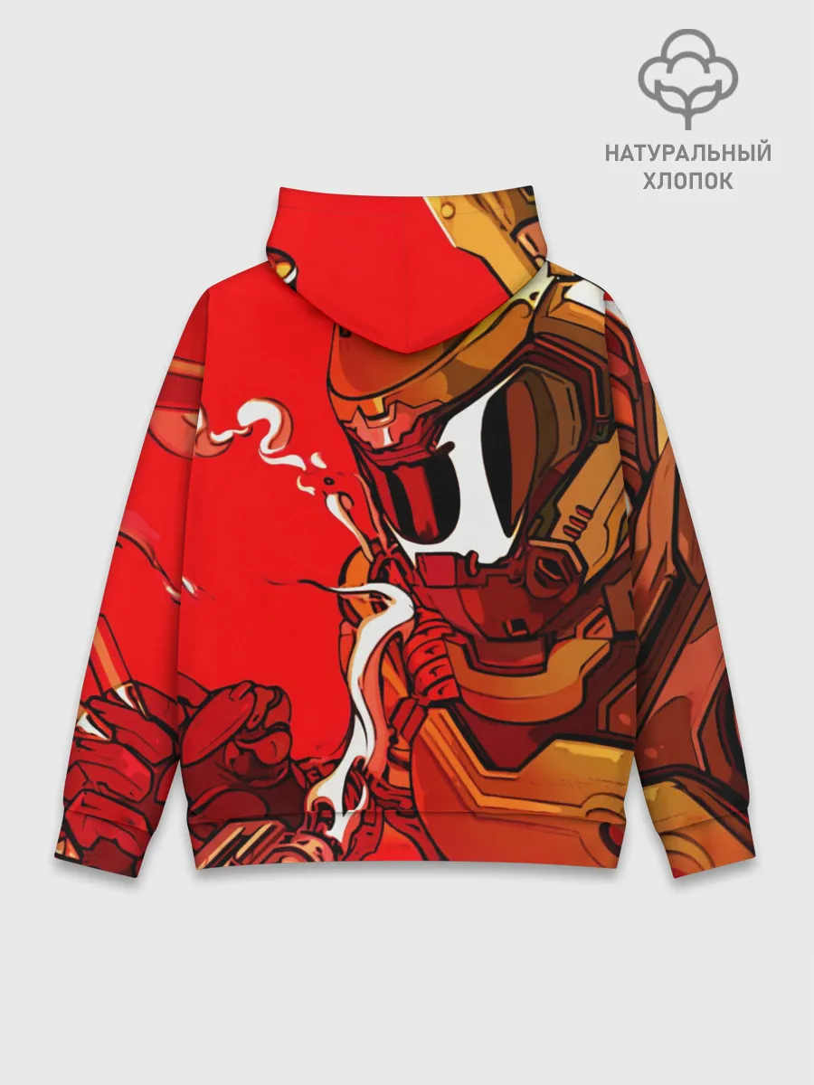 Худи мужской база хлопок / DOOM Eternal