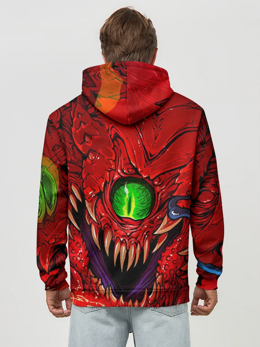 Худи мужской база хлопок / DOOM Eternal