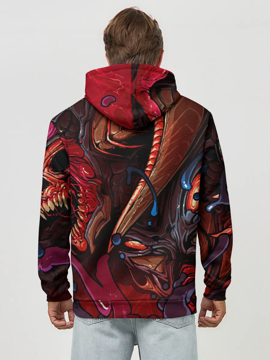 Худи мужской база хлопок / DOOM Eternal