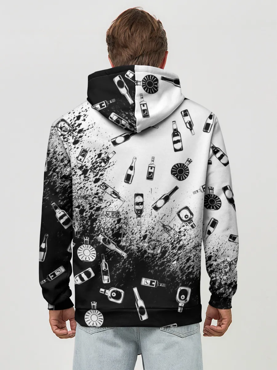 Худи мужской база хлопок / SLAVA MARLOW