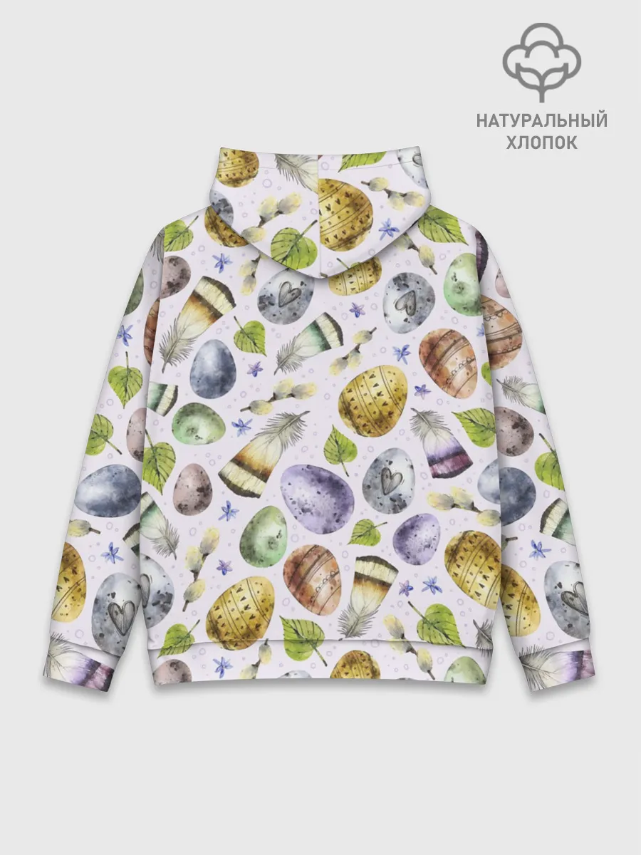Худи мужской база хлопок / Пасха
