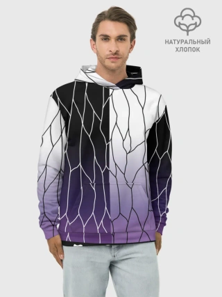 Худи мужской база хлопок / ШИНОБУ КОЧО | SHINOBU KOCHO