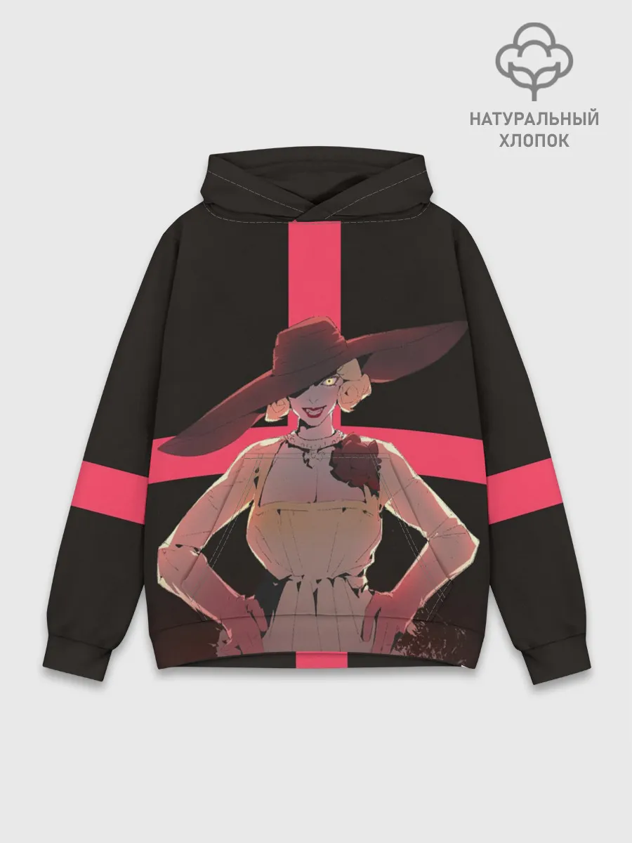 Худи мужской база хлопок / lady vampire