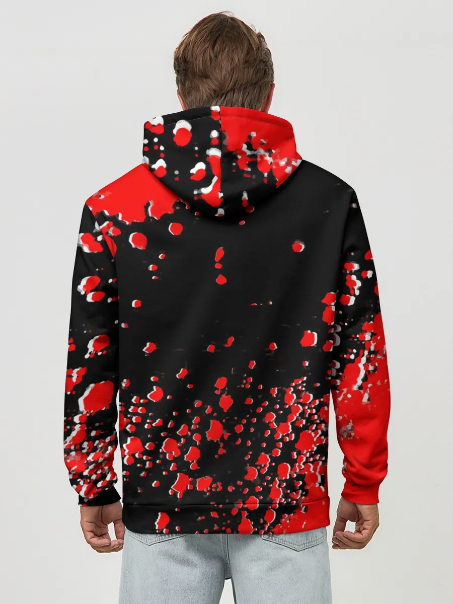 Худи мужской база хлопок / я зомби