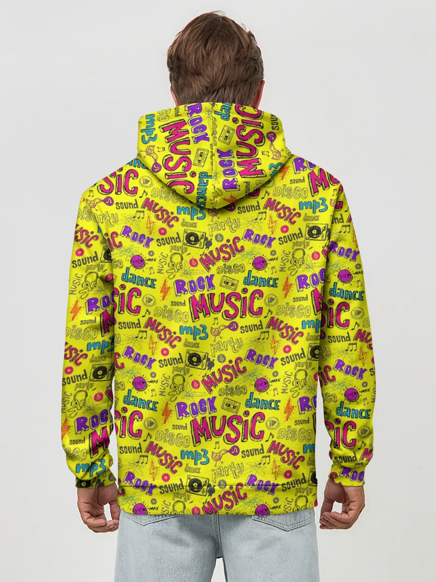 Худи мужской база хлопок / Rock