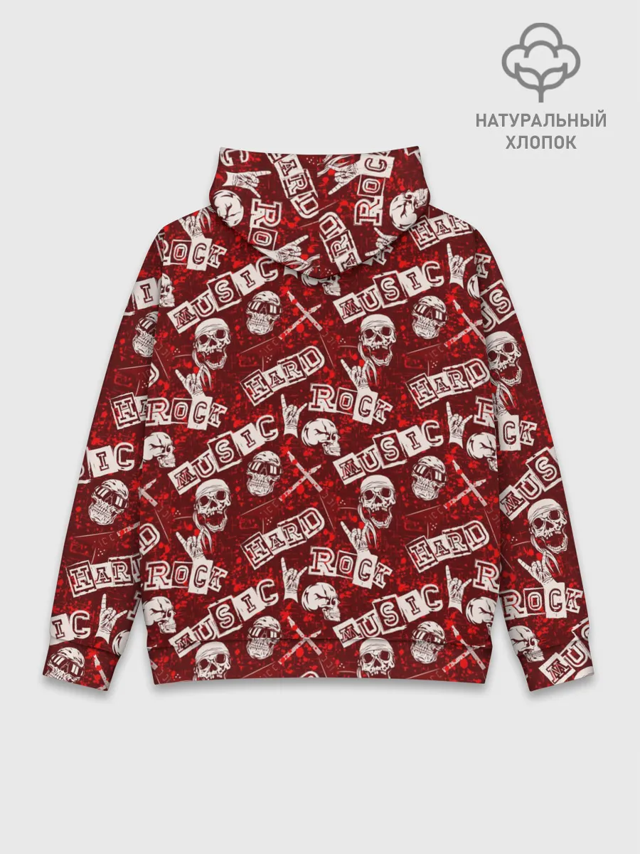 Худи мужской база хлопок / Hard Rock