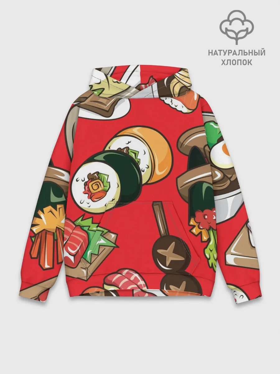 Худи мужской база хлопок / Еда