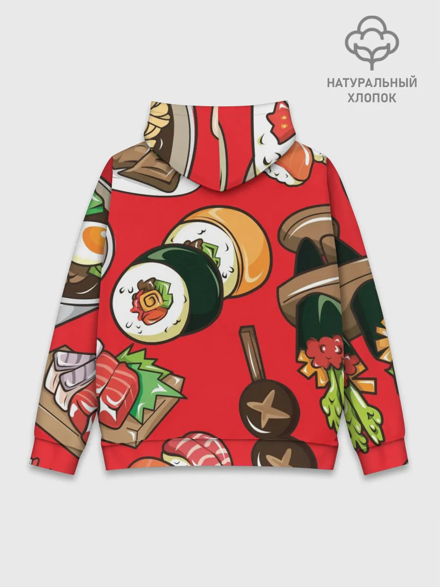 Худи мужской база хлопок / Еда