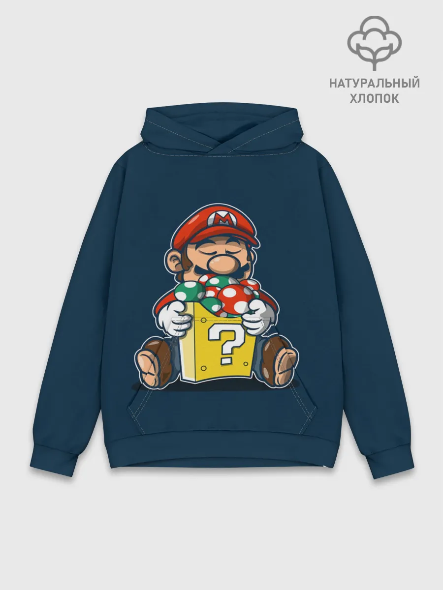 Худи мужской база хлопок / Марио