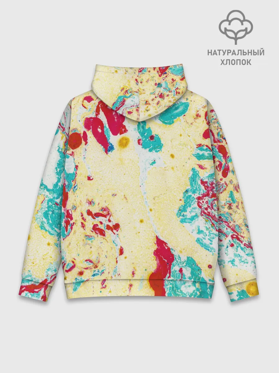 Худи мужской база хлопок / Текстура