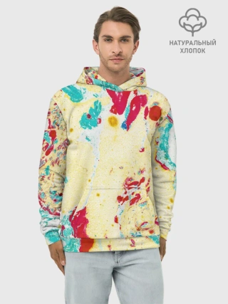 Худи мужской база хлопок / Текстура