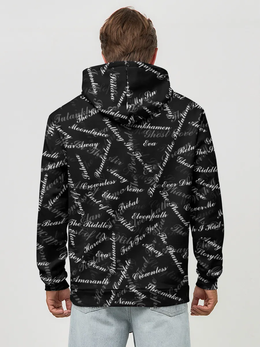 Худи мужской база хлопок / Nightwish Songs / Найтвиш