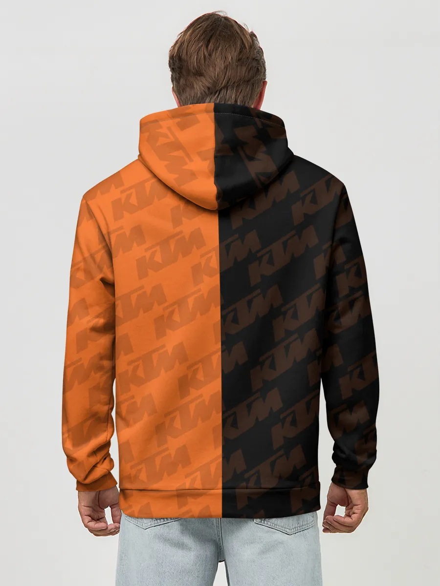 Худи мужской база хлопок / KTM | КТМ