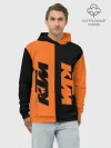 Худи мужской база хлопок / KTM | КТМ