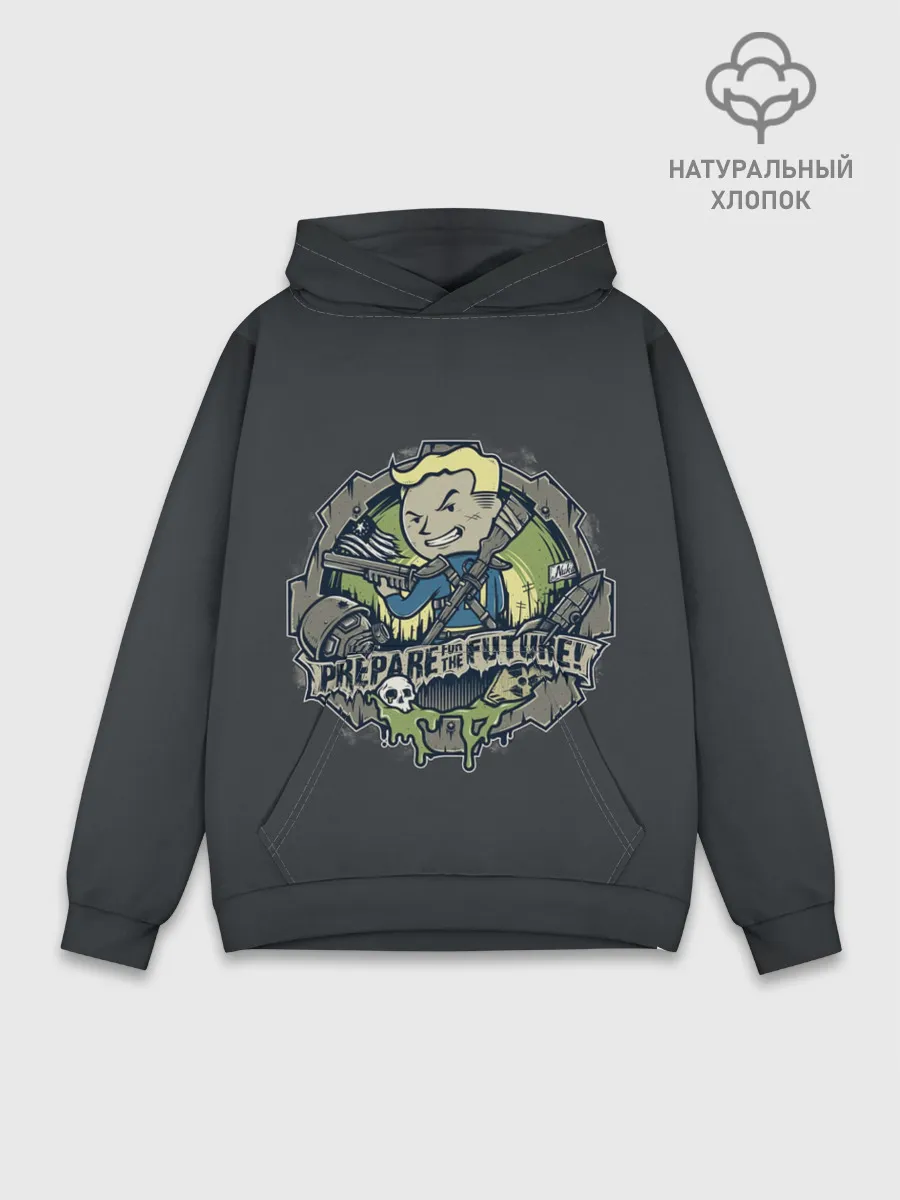 Худи мужской база хлопок / Voultboy