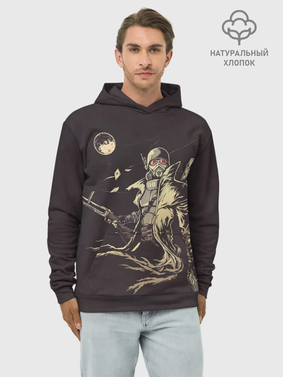 Худи мужской база хлопок / Fallout New Vegas